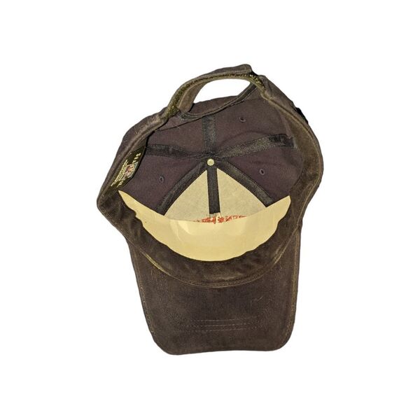 Vintage Embroidery Half Moon Bay Queen of Hearts Fishing Baseball Style Cap OS - Picture 6 of 6